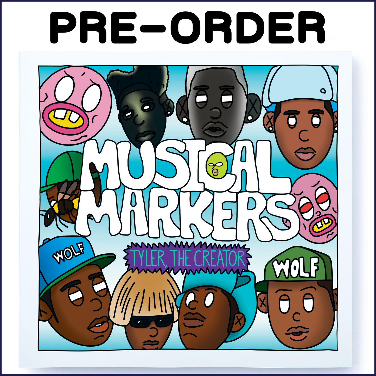 MUSICAL MARKERS TYLER, THE CREATOR (PRE - ORDER)