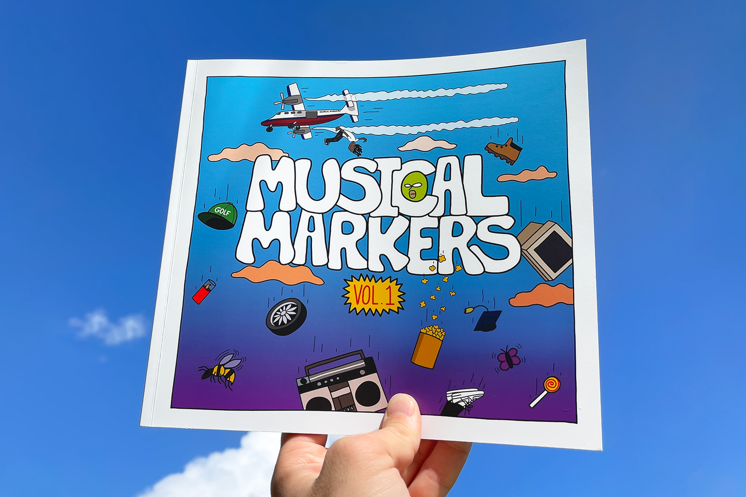 MUSICAL MARKERS VOL.1 - DIGITAL DOWNLOAD COLORING BOOK – Musical